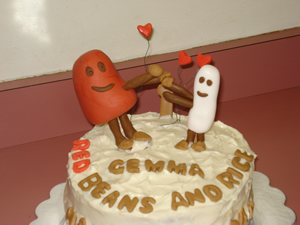 Red Beans and Rice Cake