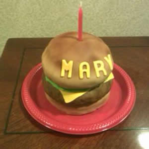 Hamburger Cake