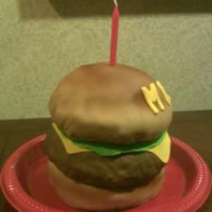 Hamburger Cake