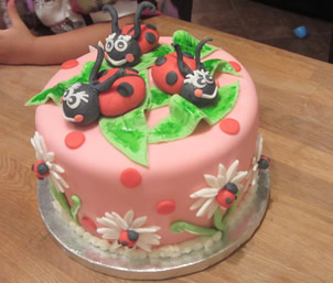 Lady Bug Cake