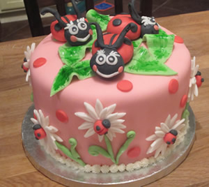Lady Bug Cake