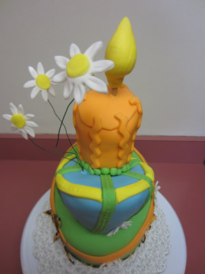 Topsy Turvey Cake