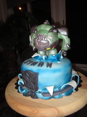 Transformers Cake