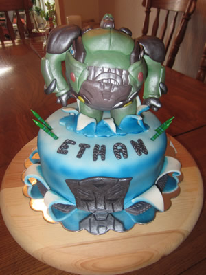 Transformers Cake