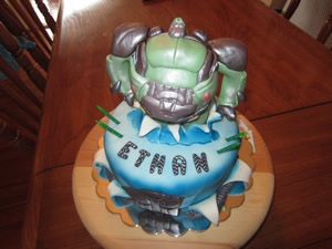 Transformers Cake