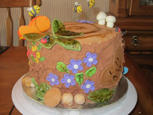 Tree Trunk Cake