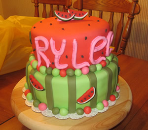 Watermelon Cake
