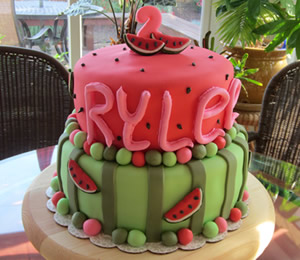 Watermelon Cake