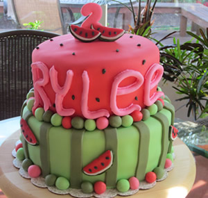 Watermelon Cake
