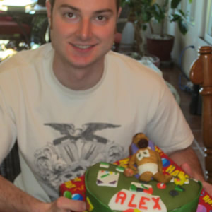 Homer Simpson Cake