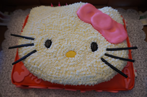 Hello Kitty Cake