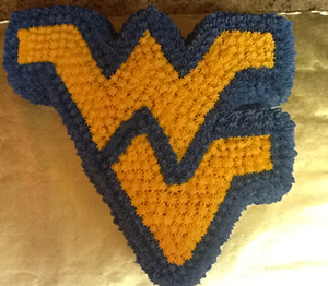 WVU Cake