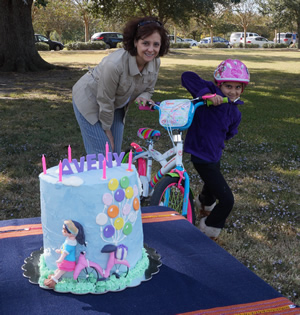 Bicycle Cake