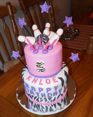 Bowling Cake