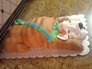 Bull Dog Cake
