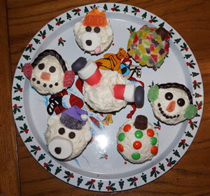 Christmas Cup Cake