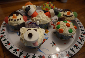 Christmas Cup Cake