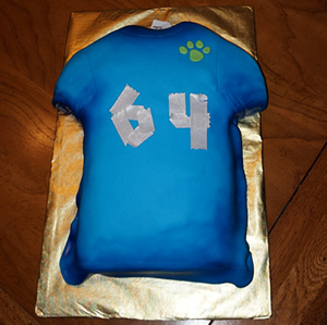 Tee Shirt Cake