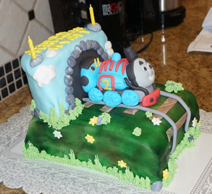 Thomas the Train Cake