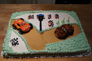Cars Cake