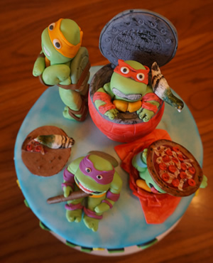 Ninja Turtle Cake