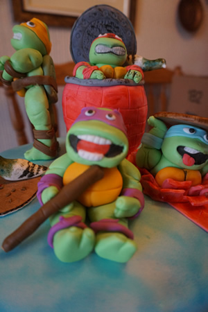 Ninja Turtle Cake