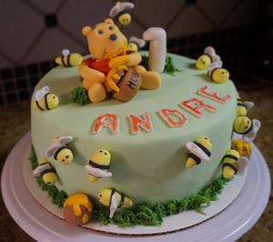 Winnie the Pooh Cake 