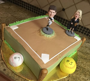Baseball Cake