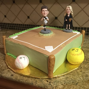 Baseball Cake