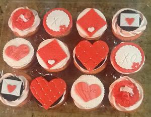 Valentine Cup Cake
