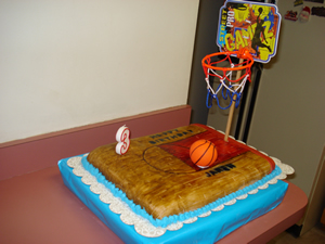 Basketball Cake