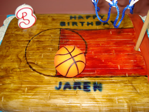 Basketball Cake