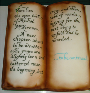 Book Cake