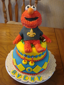 Elmo Cake