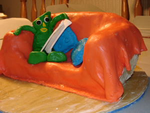 Gumby Cake
