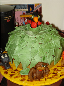 Jungle Hut Cake