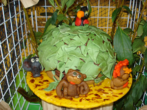 Jungle Hut Cake