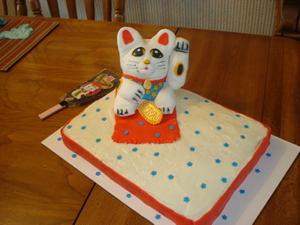 Maneki Neko Cake