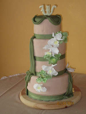 Wedding Cake by Cubby Cakes